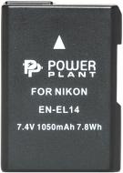 Аккумулятор PowerPlant Nikon EN-EL14 Chip 1050мА*ч (DV00DV1290)