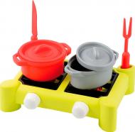 Игровой набор посуды Ecoiffier Плита и посуда 7 предметов 602