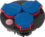 Катушка для удлинителя Brennenstuhl блок розеток IP44 с заземлением 3 гн. черный 1081090