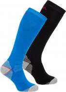 Шкарпетки McKinley Rob ux 2-pack McK 205930-909543 р.42-44 чорно-синьо-сірий