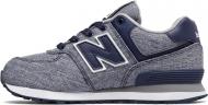 Кроссовки New Balance 574 KL574V7G р.7 синий