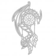 Елочная игрушка Дракон Ловец снов 3д 12 см белый Елочная игрушка Дракон Ловец снов 3д 12 см белый