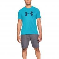 Футболка Under Armour UA BIG LOGO SS 1329583-439 р.S голубой