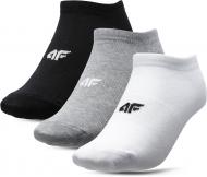 Шкарпетки 4F J4Z20-JSOM203-10S+25M+21S чорний р.32-35