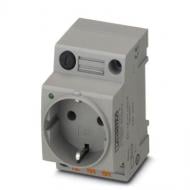 Розетка модульная с заземлением EO-CF/PT/LED/F Phoenix Contact IP20 серый 0804042