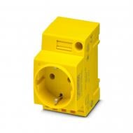 Розетка модульная с заземлением EO-CF/PT/YE Phoenix Contact IP20 желтый 1068067