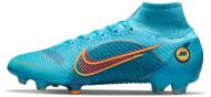 Бутсы Nike SUPERFLY 8 ELITE FG DJ2839-484 р.40,5 голубой