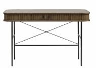 Стіл письмовий Unique Furniture NOLA 750х1200х600 мм чорний/дуб копчений (NOLA DESK 60x120 CM )