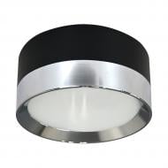 Светильник точечный ULLATUS LIV L BK+CH GX53 черный/хром