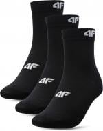Носки 4F J4Z20-JSOM200-20S+20S+20S р.32-35 черный 3 шт.