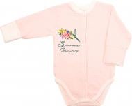 Боді для дівчинки Baby Veres Summer Bunny р.62 рожевий