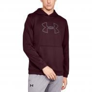 Джемпер Under Armour PERFORMANCE FLEECE GRAPHIC HOODY 1329743-600 р. L бордовый