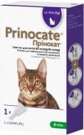 Краплі KRKA від ендо/екто паразитів для котів Prinocat вага 4-8 кг (за 1 п-тку 0,8мл, 3 в уп)