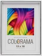 Рамка для фото La Colorama LA 45 silver 1 фото 13х18 см серебряный