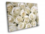 Картина Білі троянди 40x30 см WallArt 54369-1.1