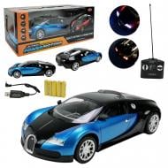 Автомобиль на радиоуправлении Shantou Powermotors Bugatti Veyron 16.4 Grand Sport 1:14 PM1402 BLUE