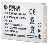 Аккумулятор PowerPlant Sanyo DB-L40 1300мА*ч (DV00DV1259)