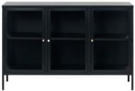 Буфет Unique Furniture CARMEL 3д 850х1320х400 мм черный / золотой (42260600)