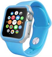 Накладка на корпус Ozaki O!coat Shockband OC660BU для Apple Watch 42 mm