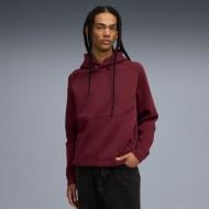 Джемпер Puma PUMATECH Graphic Relaxed Hoodie DK 62968196 р.S бордовый