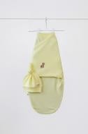 Европелюшка MagBaby Purl c шапочкой Жирафа 3-6 мес лимонный 100342 Европелюшка MagBaby Purl c шапочкой Жирафа 3-6 мес лимонный 100342