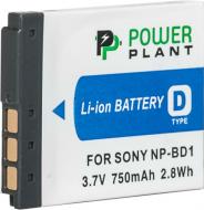 Акумулятор PowerPlant Sony NP-BD1, NP-FD1 750мА*ч (DV00DV1204)