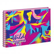 Набор альбомов для рисования Wild Animals Neon А4 20 листов 3 шт. на спирали 130442 YES