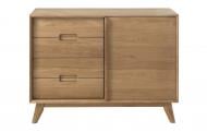 Буфет Unique Furniture RHO 1д4ш 800х1080х450 мм дуб натуральний (24720200)