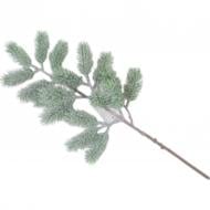 Декорация ветвь хвойная нежная заснеженная 51 см RS1Z2980