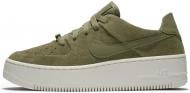 Кроссовки женские демисезонные Nike AIR FORCE 1 SAGE LOW AR5339-200 р.36,5 зеленые