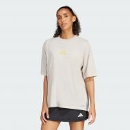Футболка Adidas W BOX LOGO G T JJ1441 р.S бежевий