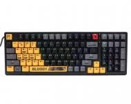 Клавіатура ігрова A4Tech (S98 Bloody (Sports Lime)) BLMS Red Switch black/yellow