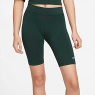 Шорты Nike W NSW ESSNTL MR BIKER SHORT CZ8526-397 р. XS зеленый