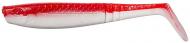 Силикон DAM 100 мм 1 шт. Effzett Shad Paddletail uv red/white