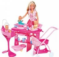 Ляльковий набір Simba Steffi & Evi Love Штеффи та трійнята з аксесуарами 5733212