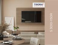 Краска универсальная латексная резиновая Triora мат NCS S 3010-Y50R 6 кг