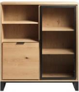 Витрина Unique Furniture LIVORNO 1д 1390х1230х420 мм дуб натуральный (43831020)