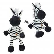 М'яка іграшка Shantou Зебра 22 см білий із чорним E8207