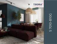 Фарба універсальна латексна гумова Triora мат NCS S 7010-B10G 6 кг