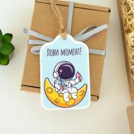 Открытка GrayCat Лови момент! (Космонавт)