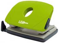 Дырокол L1423-08 зеленый LEO