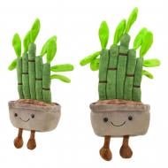 М'яка іграшка Shantou Бамбук у вазоні 33 см зелений із бежевим E8204