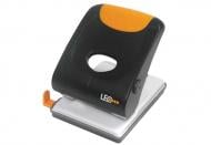 Дырокол L1408-01 черный LEO