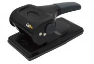 Дырокол банковский с линейкой и фиксатором L1414 LEO