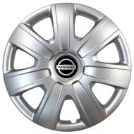 Колпак для колес SKS Nissan 224 R14" 4 шт. серебряный