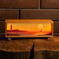 Декор-панорама Мануфактура Сірого Кота Маяк лакированное дерево