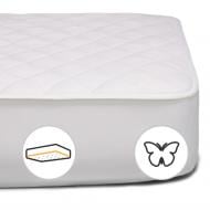 Наматрасник MirSon Natural Line Стандарт Silk 975 обычный с резинкой по периметру 26х100x200 см 2200000836519