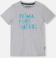 Футболка для мальчиков Reima Kevyt р.164 серый 536621-915A