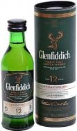 Виски Glenfiddich односолодовый 12 yo 0,05 л