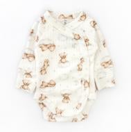 Боді дитяче для хлопчика Dexter`s Bear on a cloud р.62 біло-сірий 904113